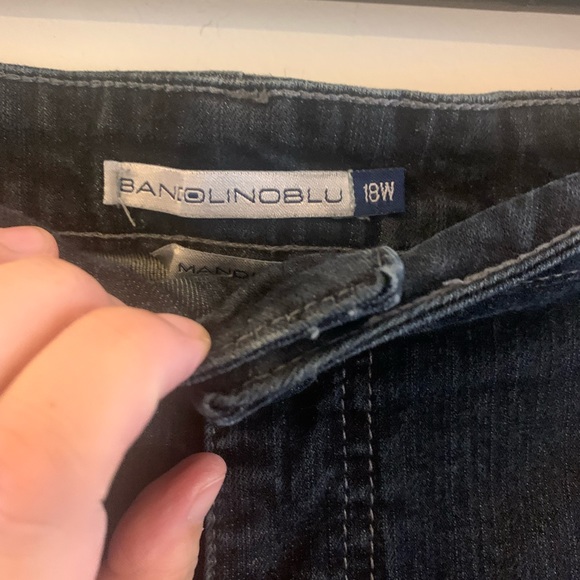 BandolinoBlu Mandie size 18W jeans. Dark denim - Picture 4 of 8